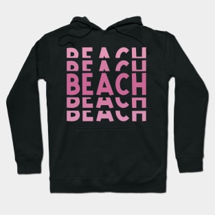 Pink Beach Hoodie